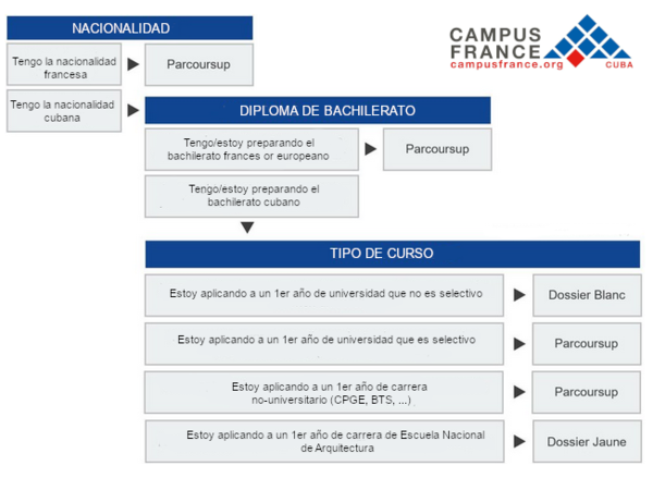 solicitar 1er año de una carrera